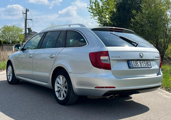 Skoda Superb cena 36900 przebieg: 339000, rok produkcji 2014 z Szlichtyngowa małe 16